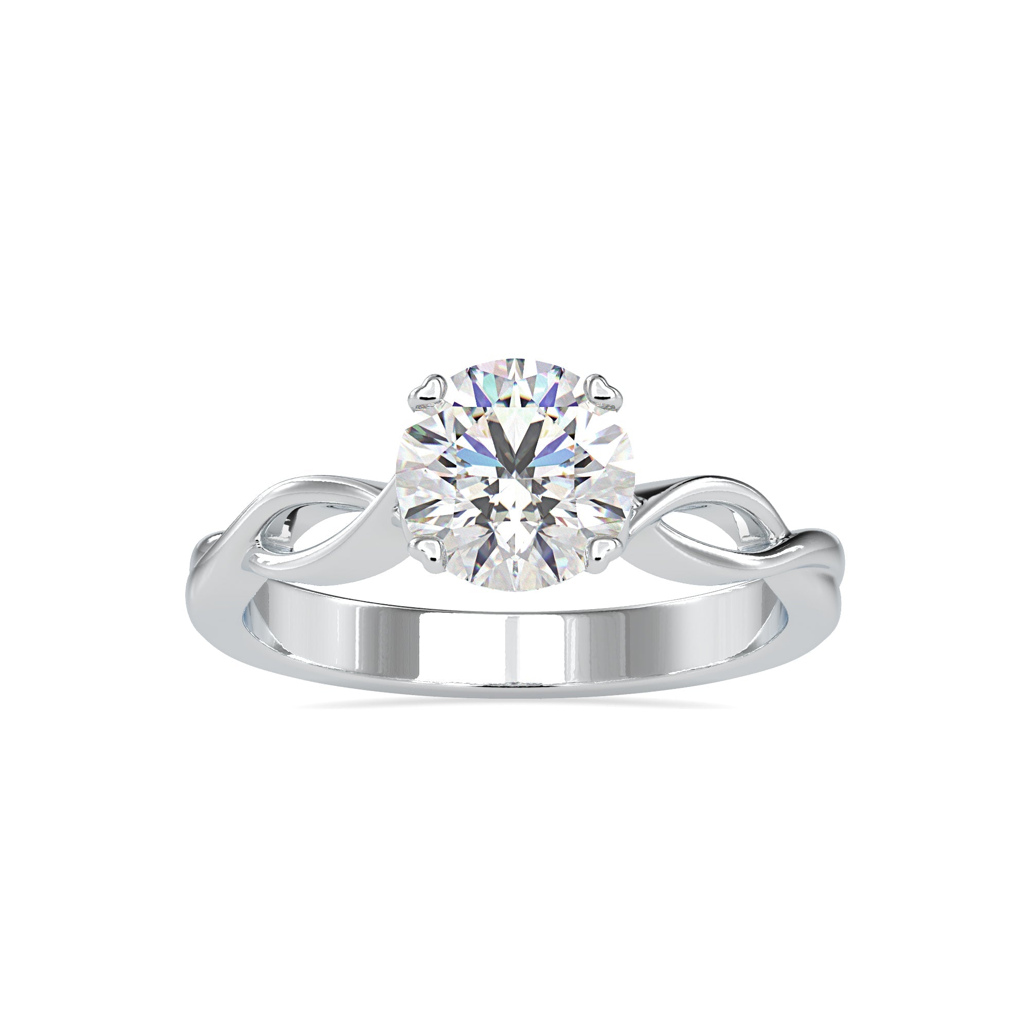Victorian Round Diamond Ring 4