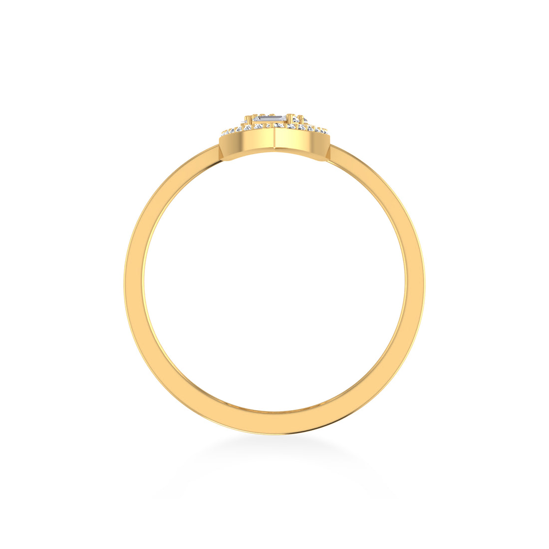 Vintage Marquise Lab Diamond Statement Ring3