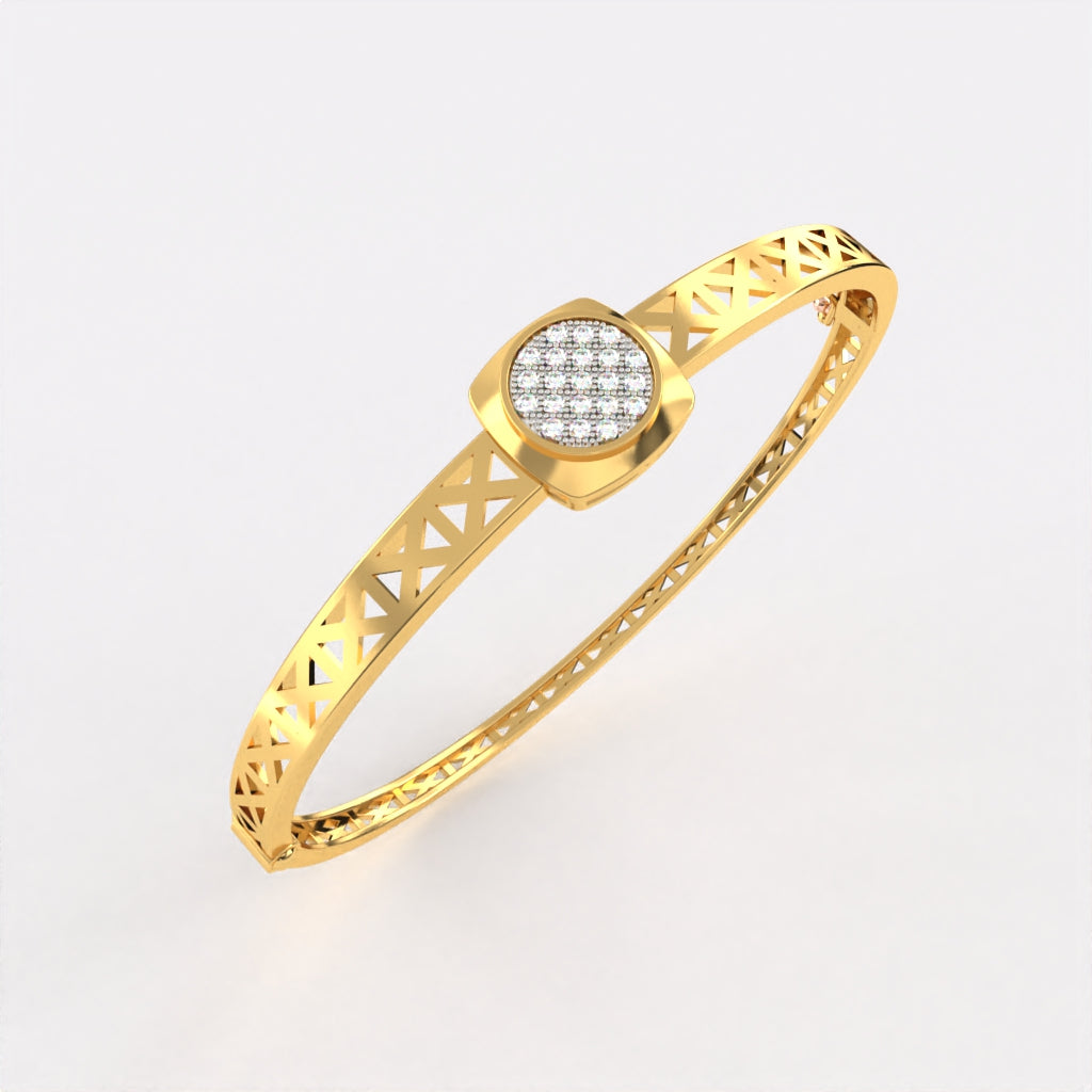 Violet Diamond Bracelet