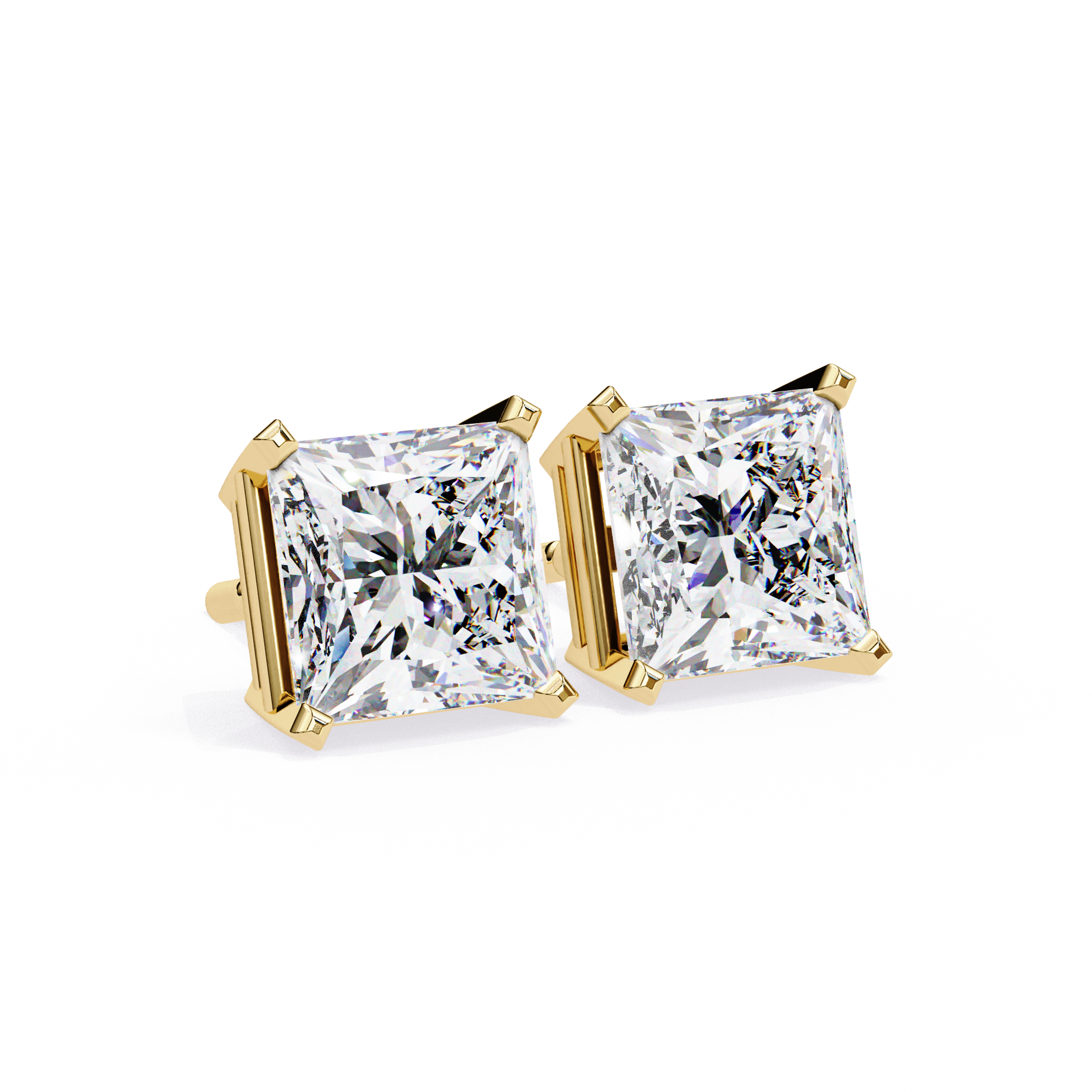 lab grown diamonds earrings