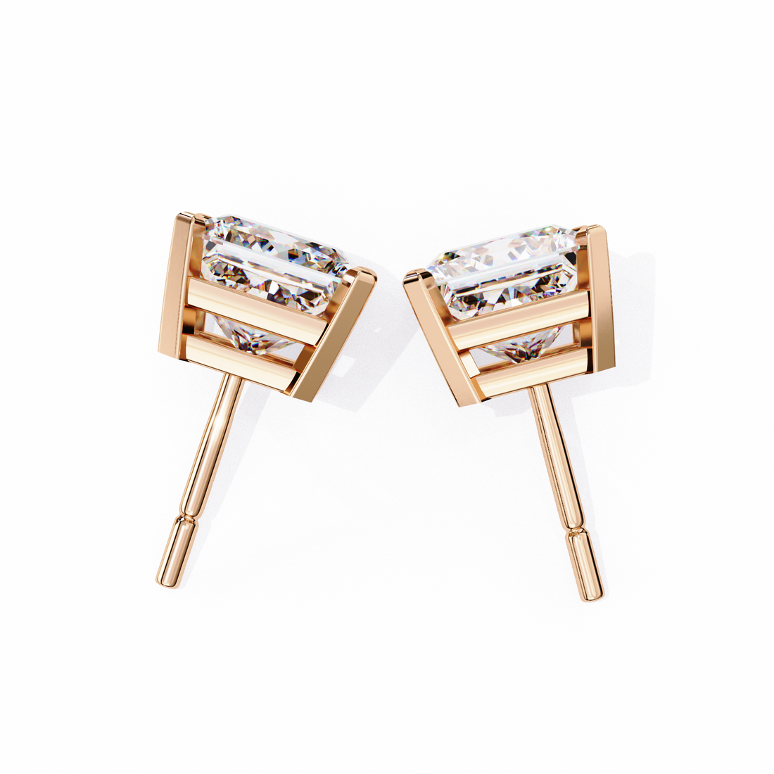 lab grown diamonds earrings