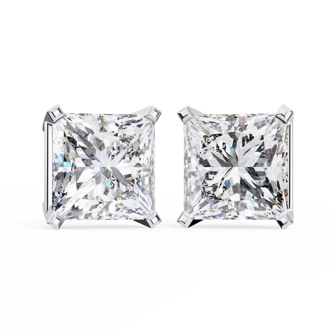 lab grown diamonds earrings