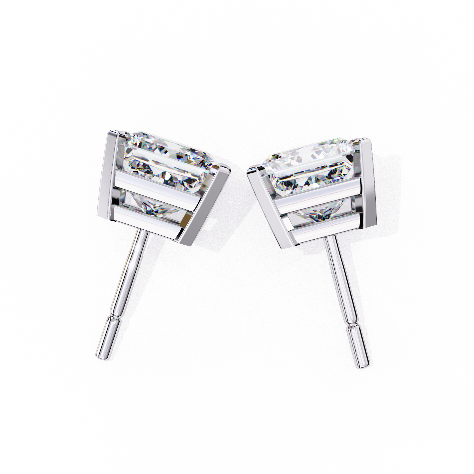 lab grown diamonds earrings