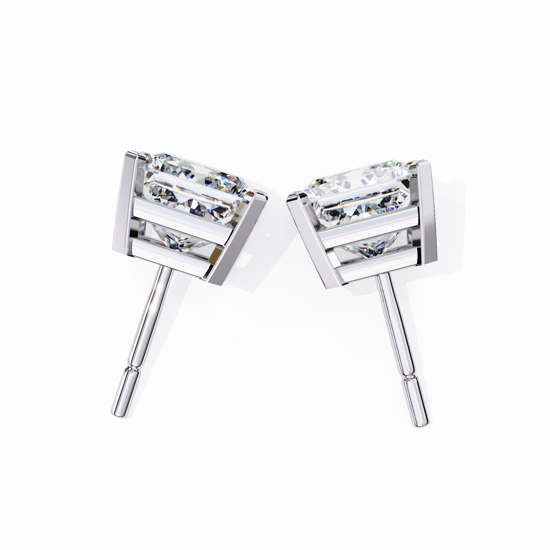 lab grown diamonds earrings