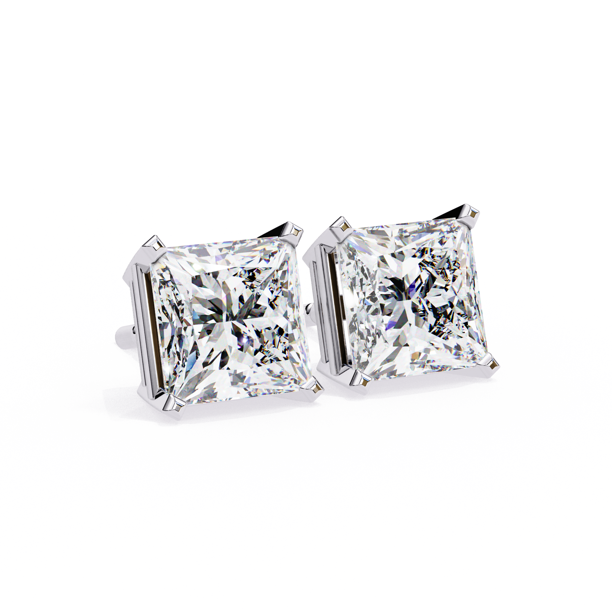 lab grown diamonds earrings