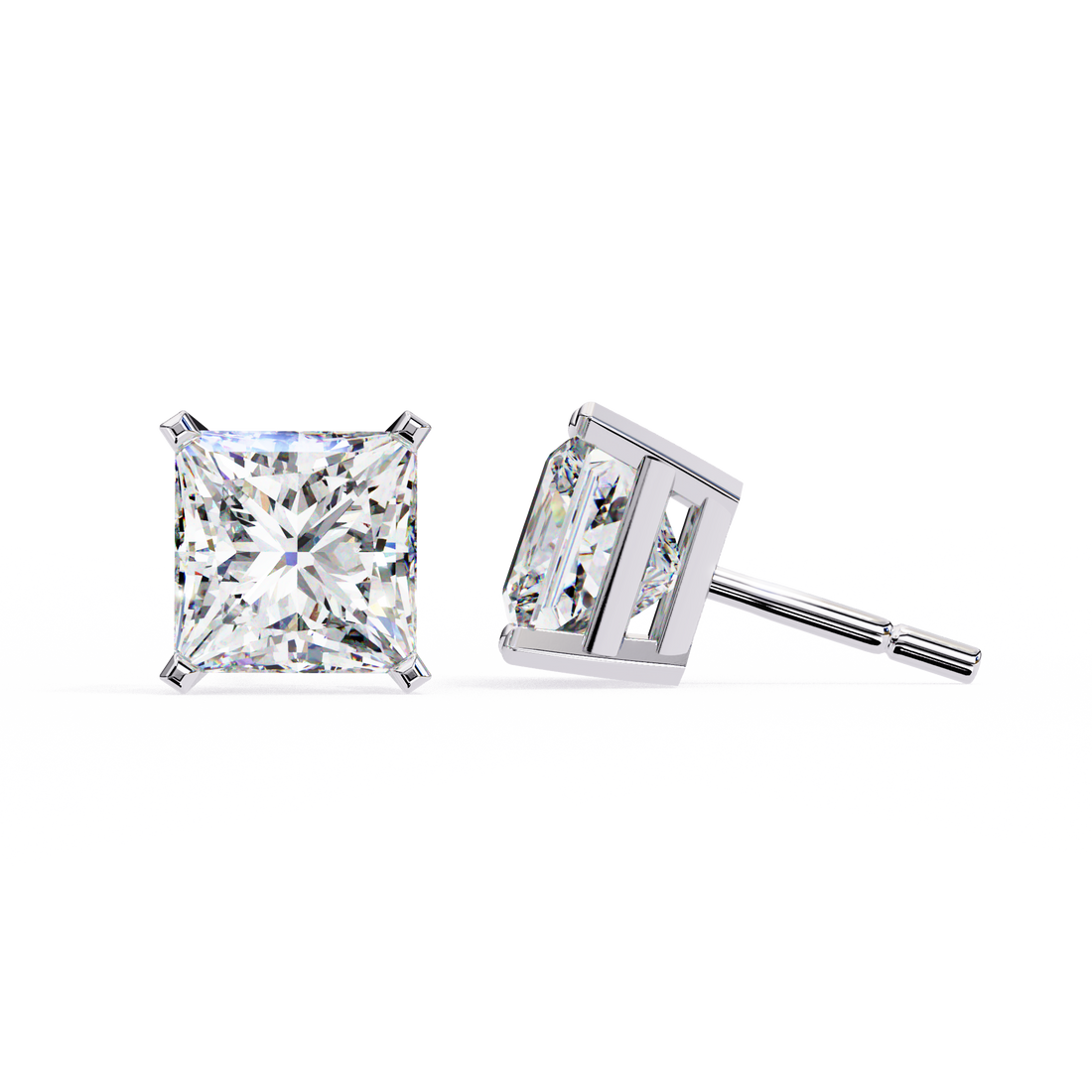lab grown diamonds earrings