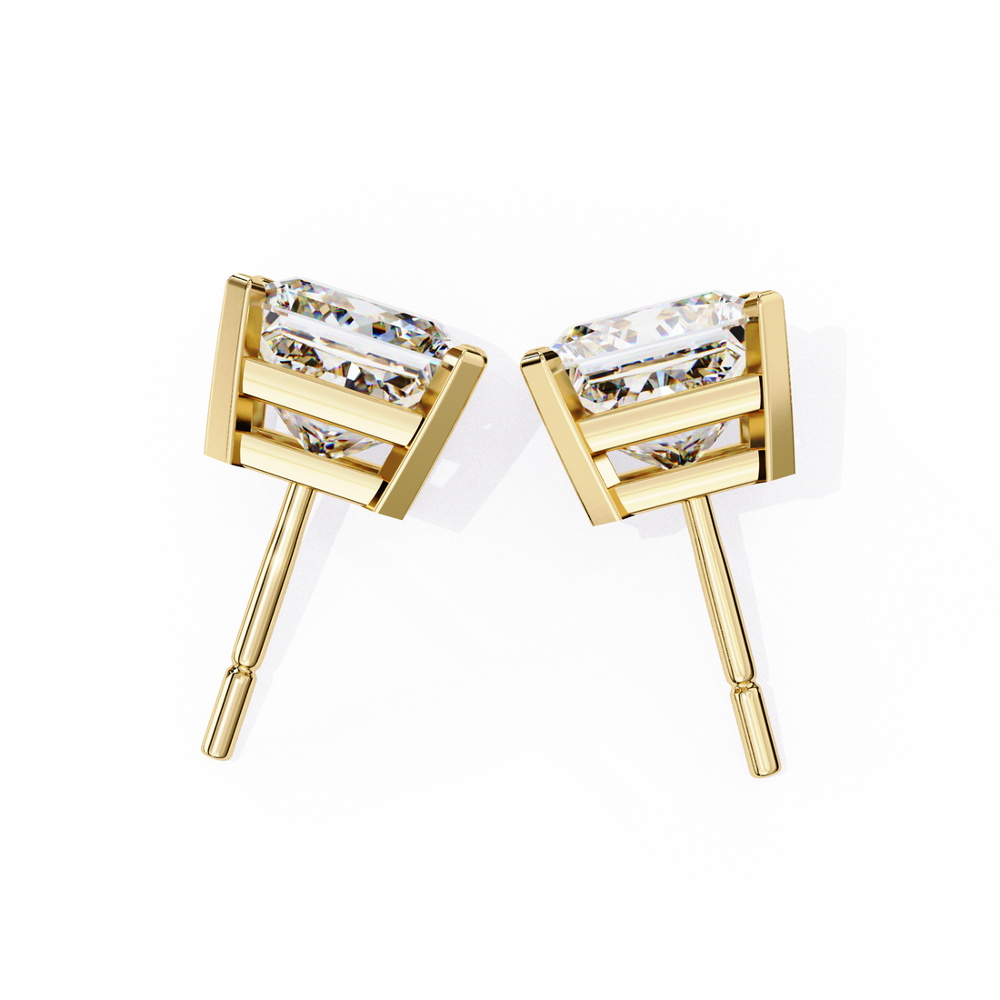 lab grown diamonds earrings