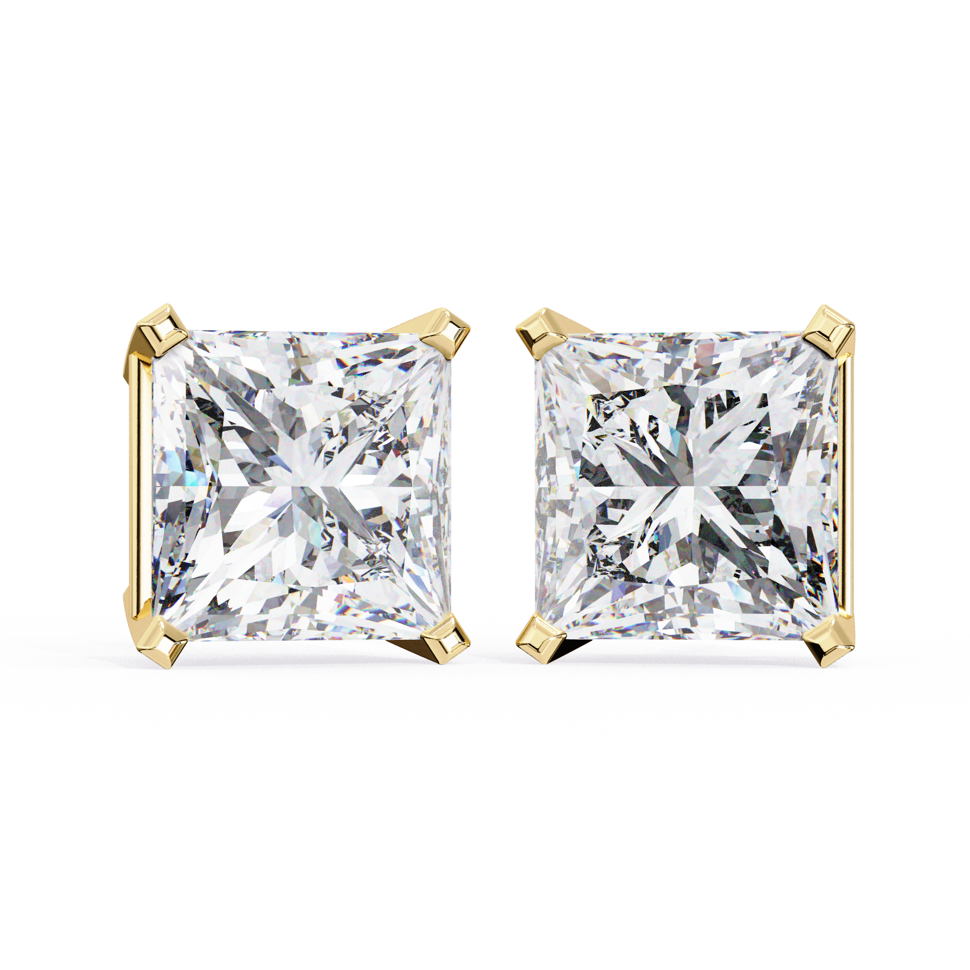 lab grown diamonds earrings