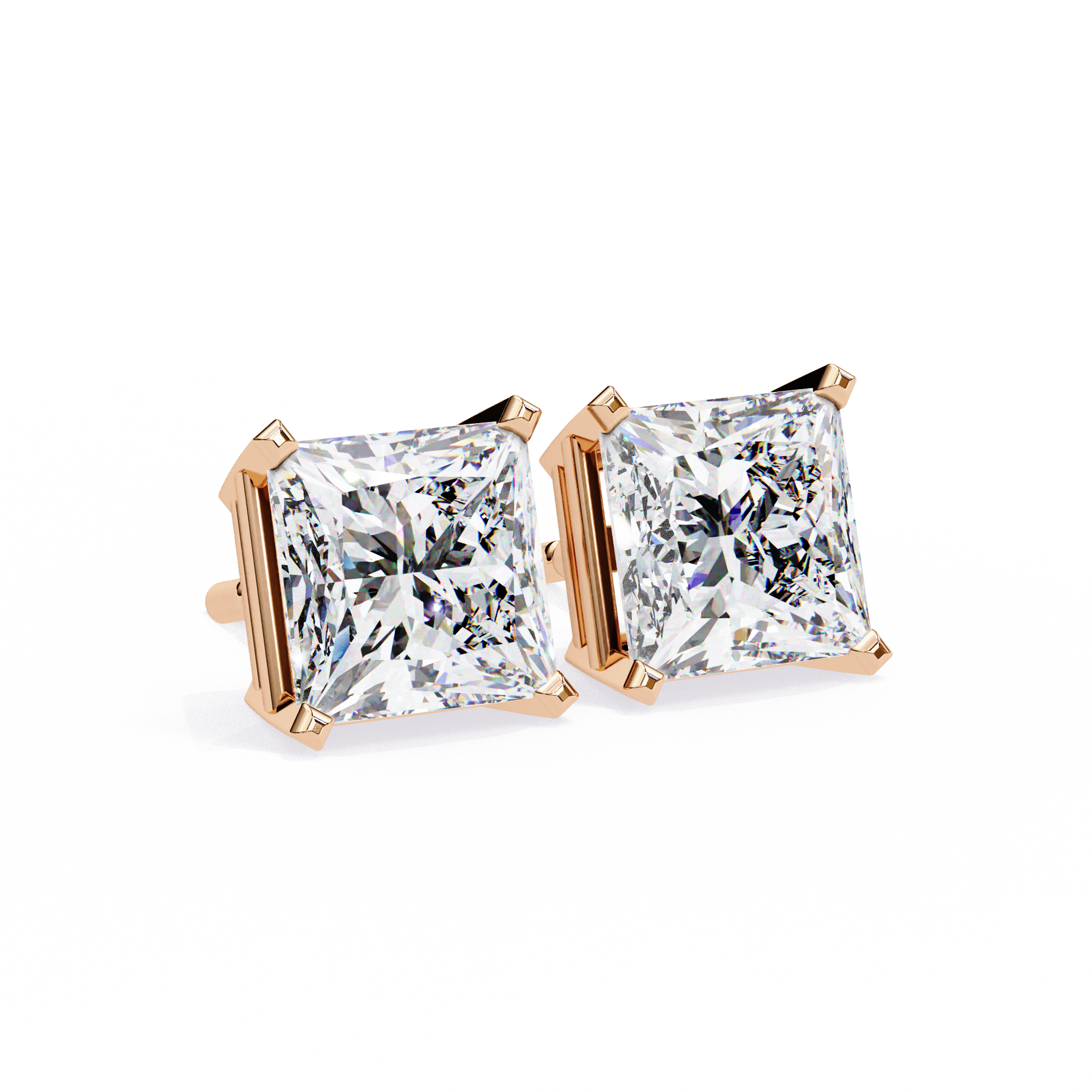 lab grown diamonds earrings