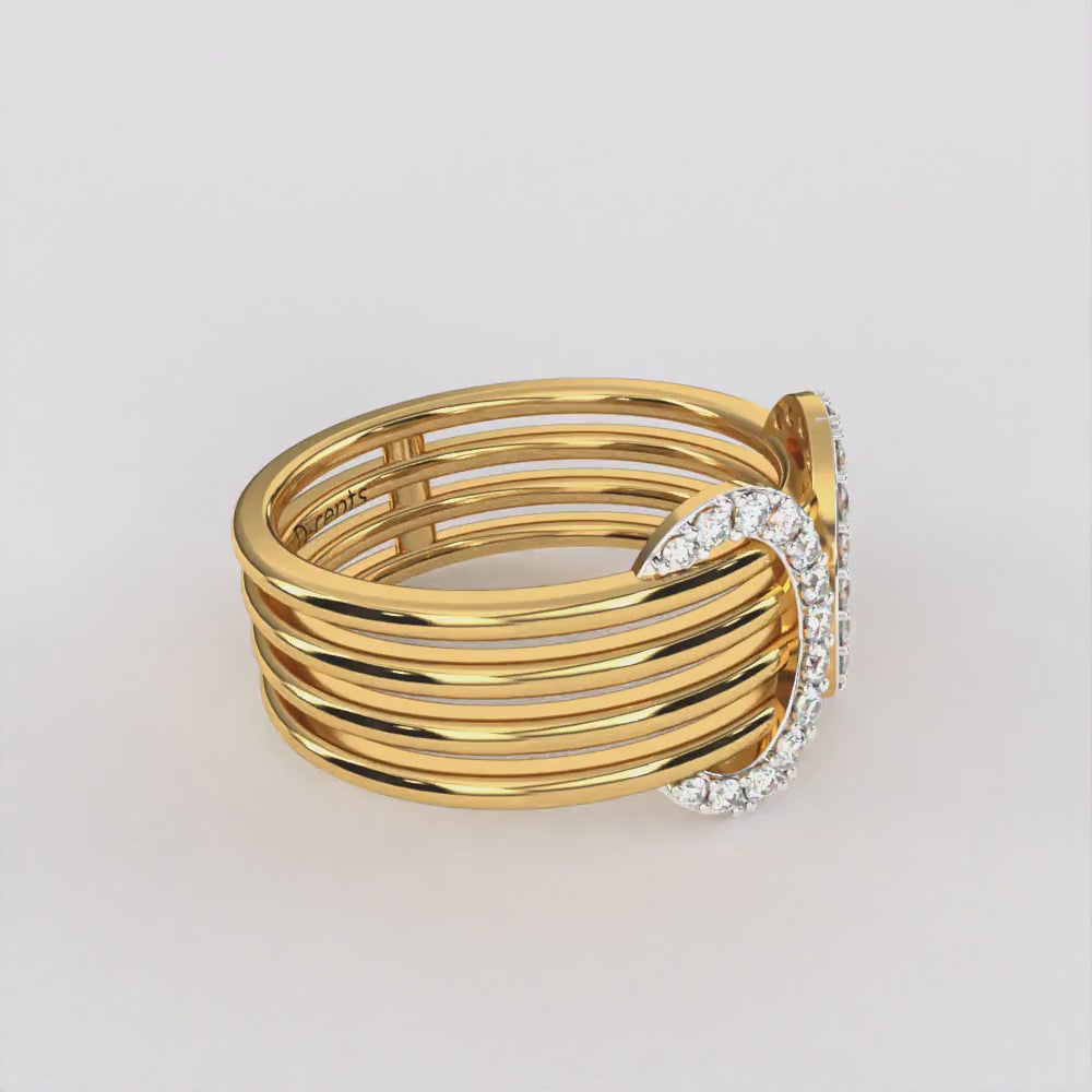 Intricate Diamond Ring