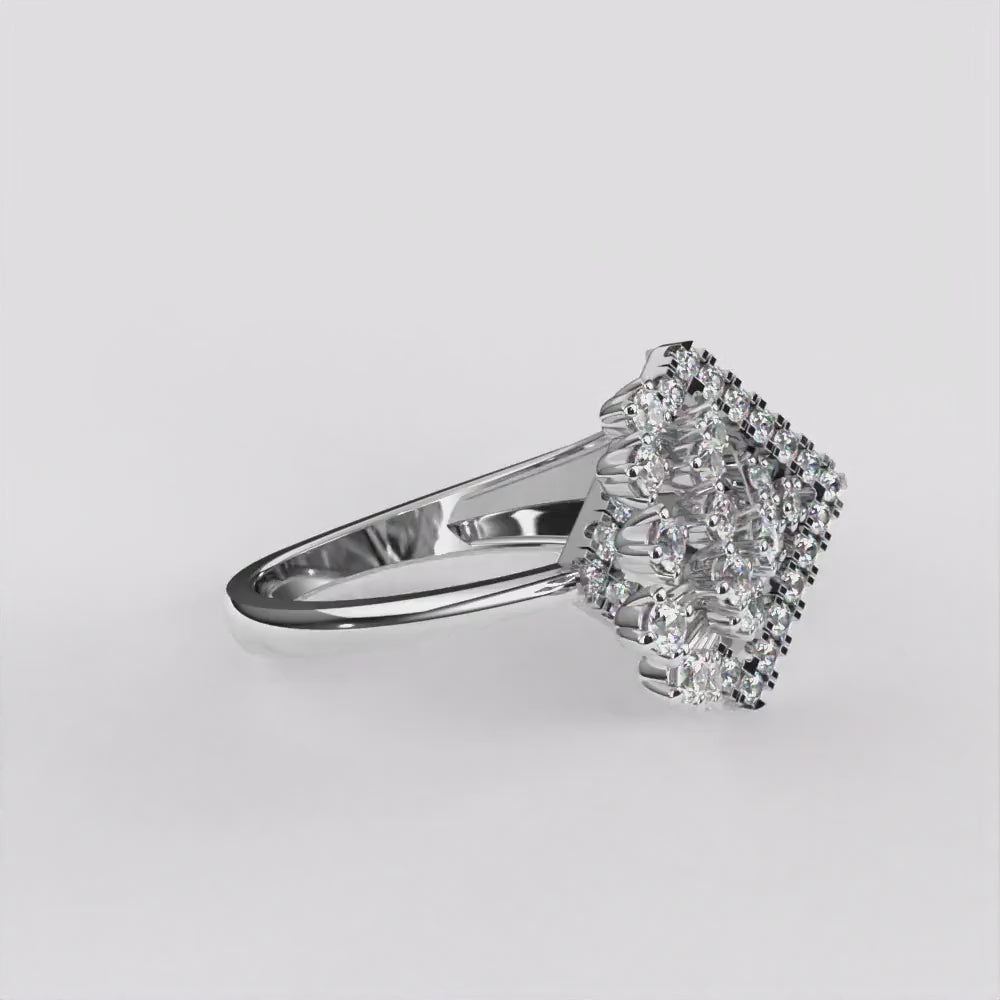 Botanical Diamond Ring
