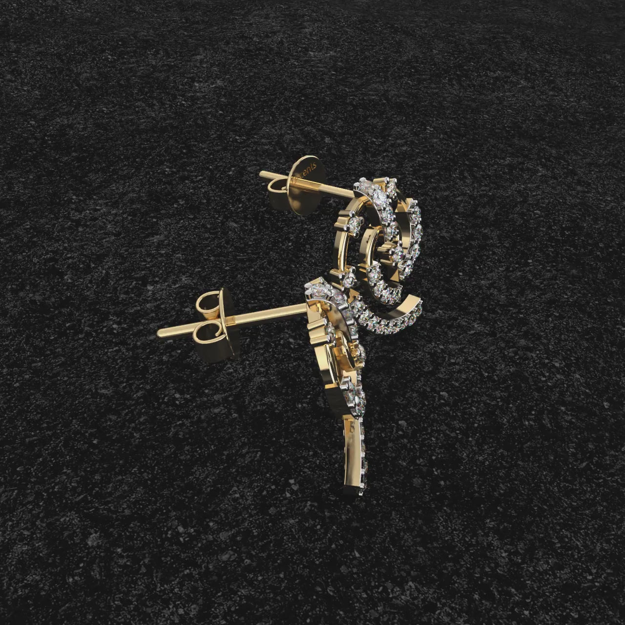 Legacy Loops Diamond Earrings