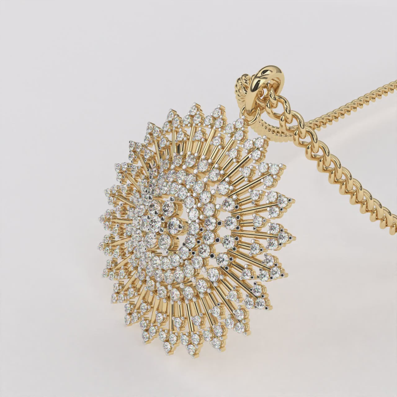 Hypnotic Diamond Pendant