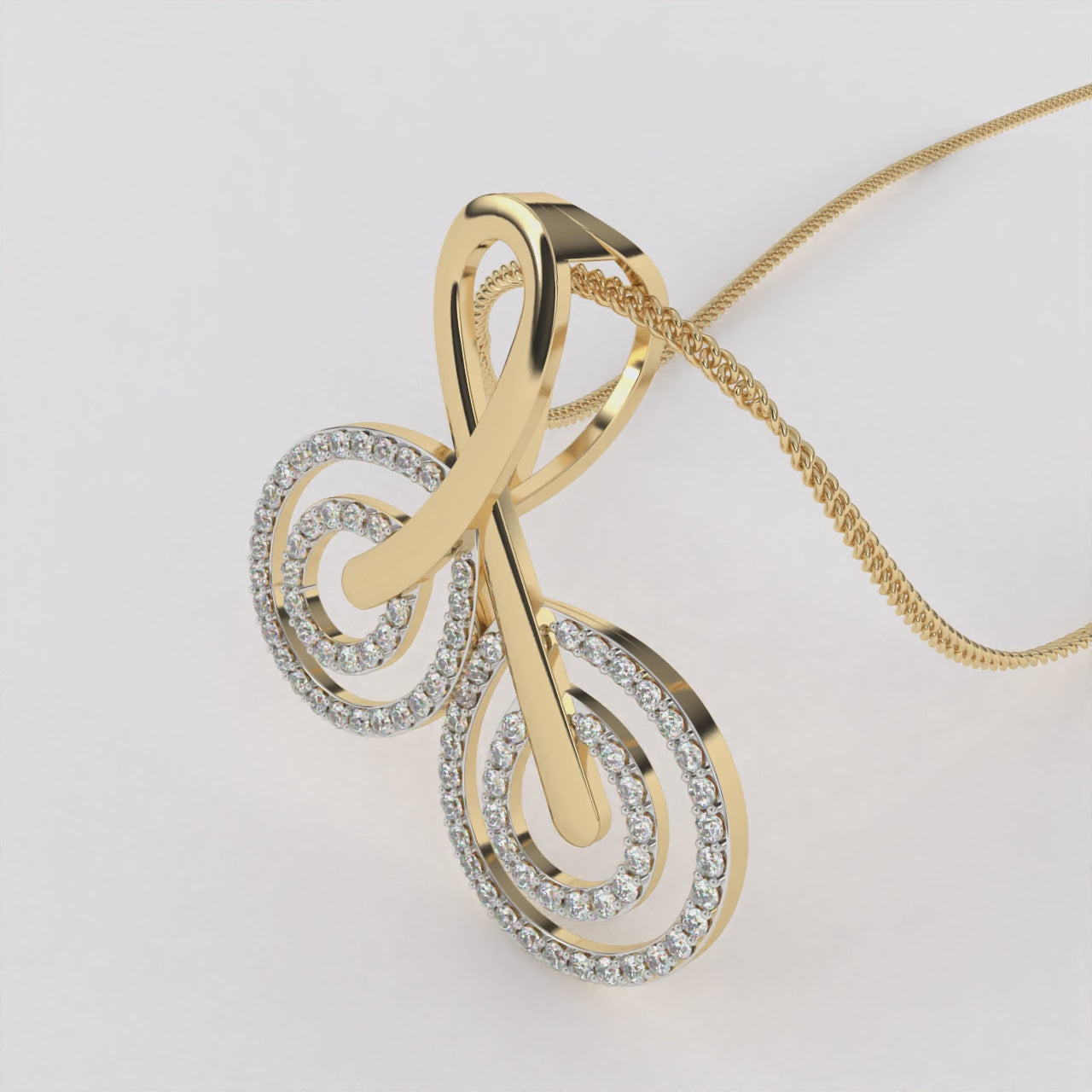 Coastal Charm Diamond Pendant