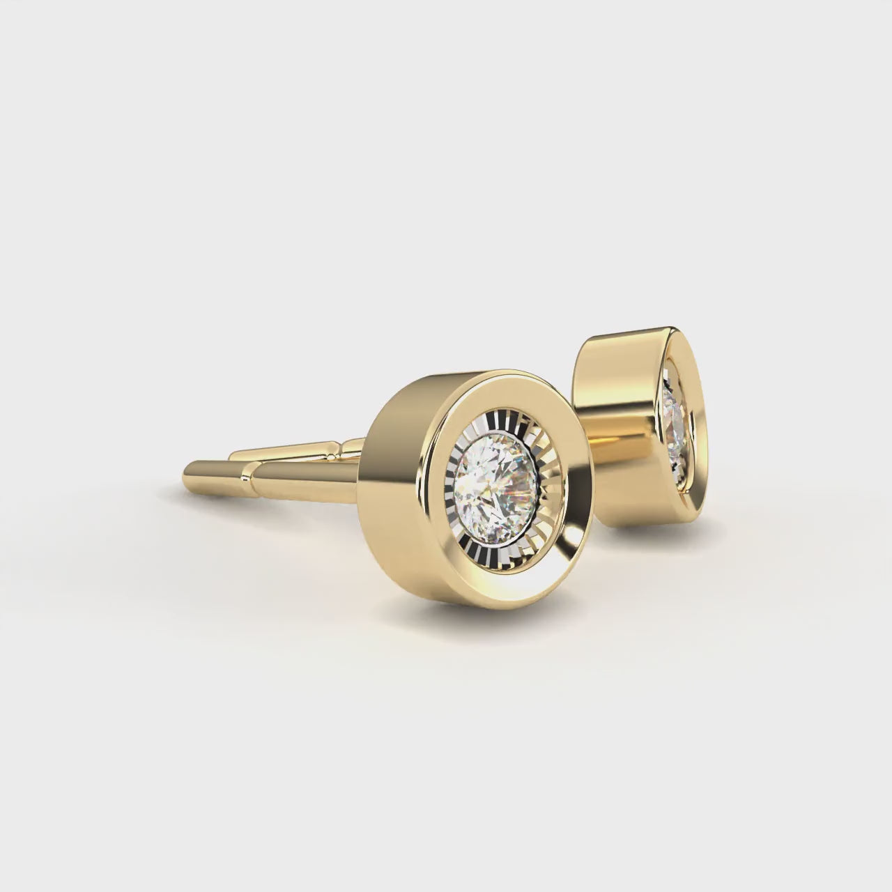 Classic Lab-Grown Diamond Stud Earrings