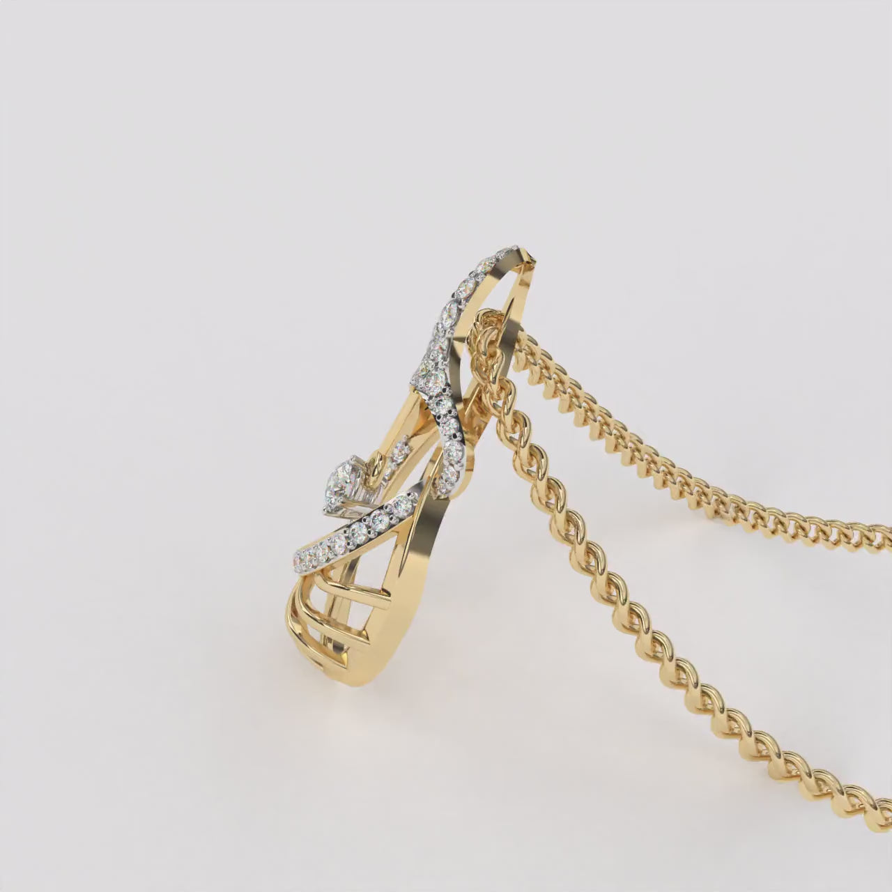 Stardrop Diamond Pendant