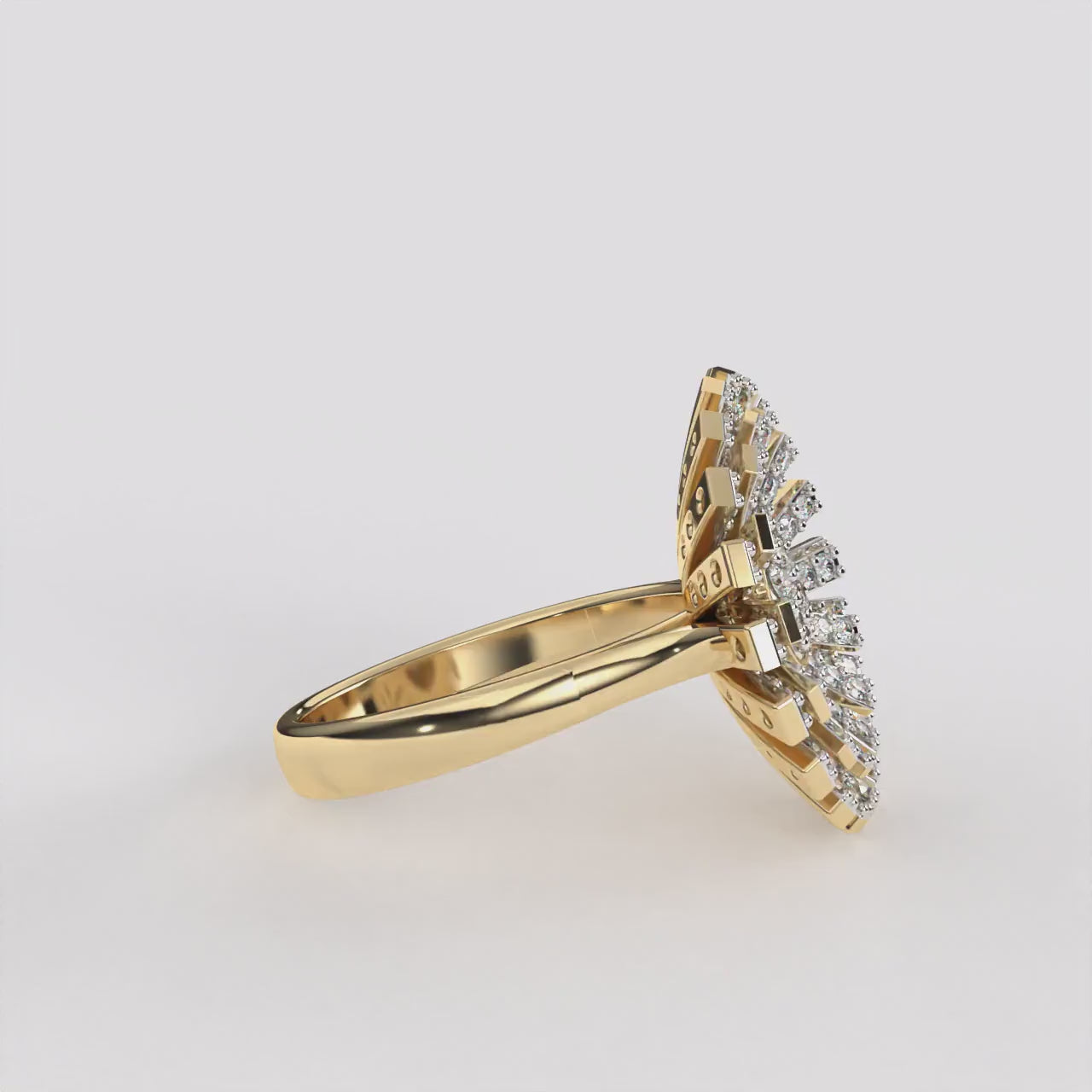 Starlight Sparkle Diamond Ring