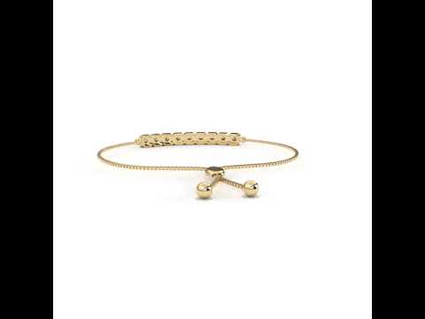 Charming Round Diamond Bracelet