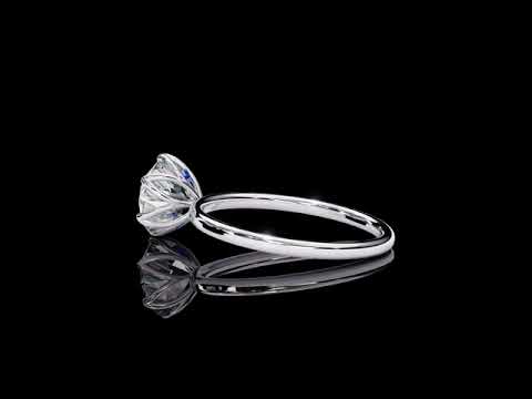 2 carats Round Solitaire Diamond Ring
