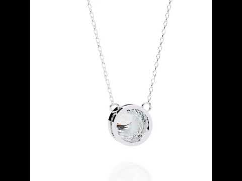 Bezel Round Diamond pendant