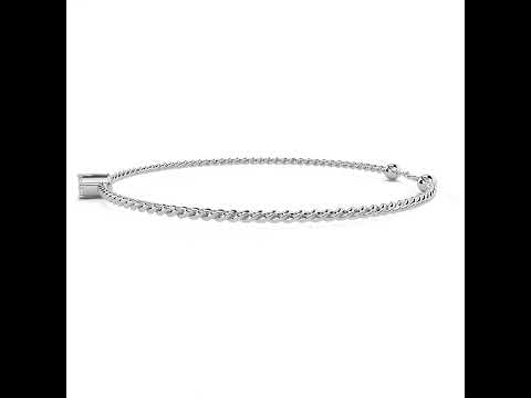 Twin Round Diamond Bracelet