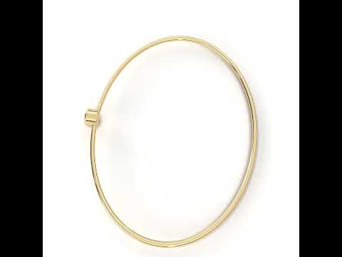 Petite Bezel Round Diamond Bracelet