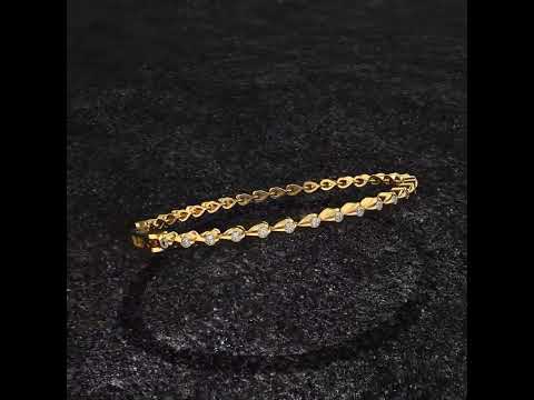 Dropping Diamond Tennis Bracelet