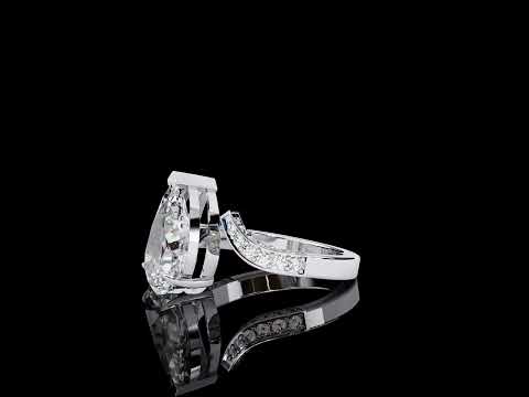 3 carats Solitaire Lab Grown Ring