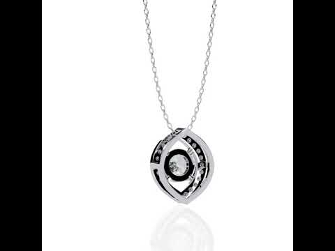 Sacred Round Diamond Pendant