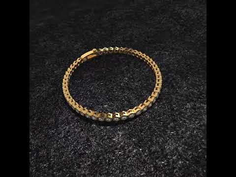 Sleek Diamond Tennis Bracelet