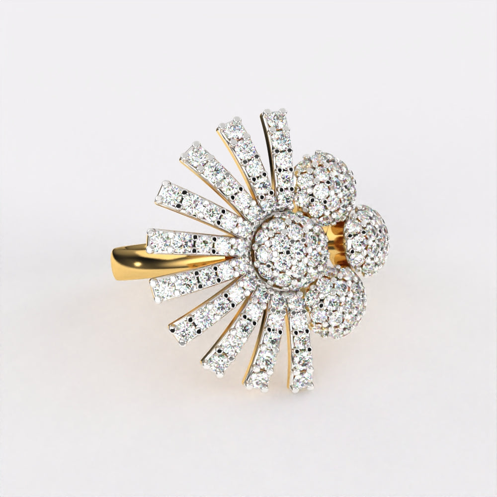 Magnificent Sparkling Diamond Ring