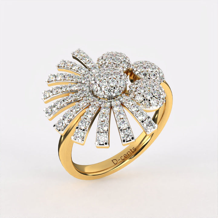 Magnificent Sparkling Diamond Ring