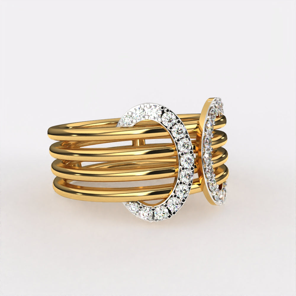 Intricate Diamond Ring