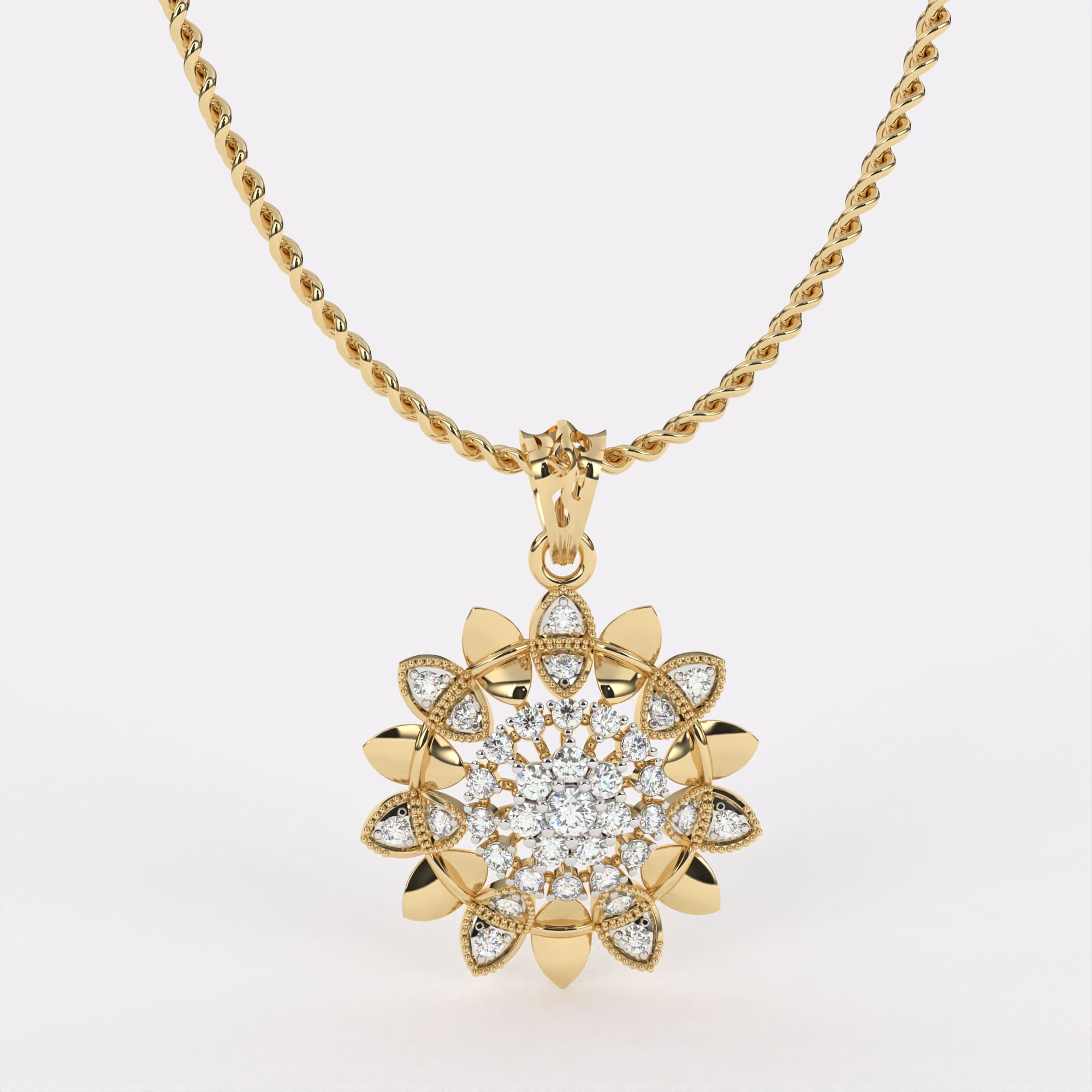 Divine Gleam Diamond pendant