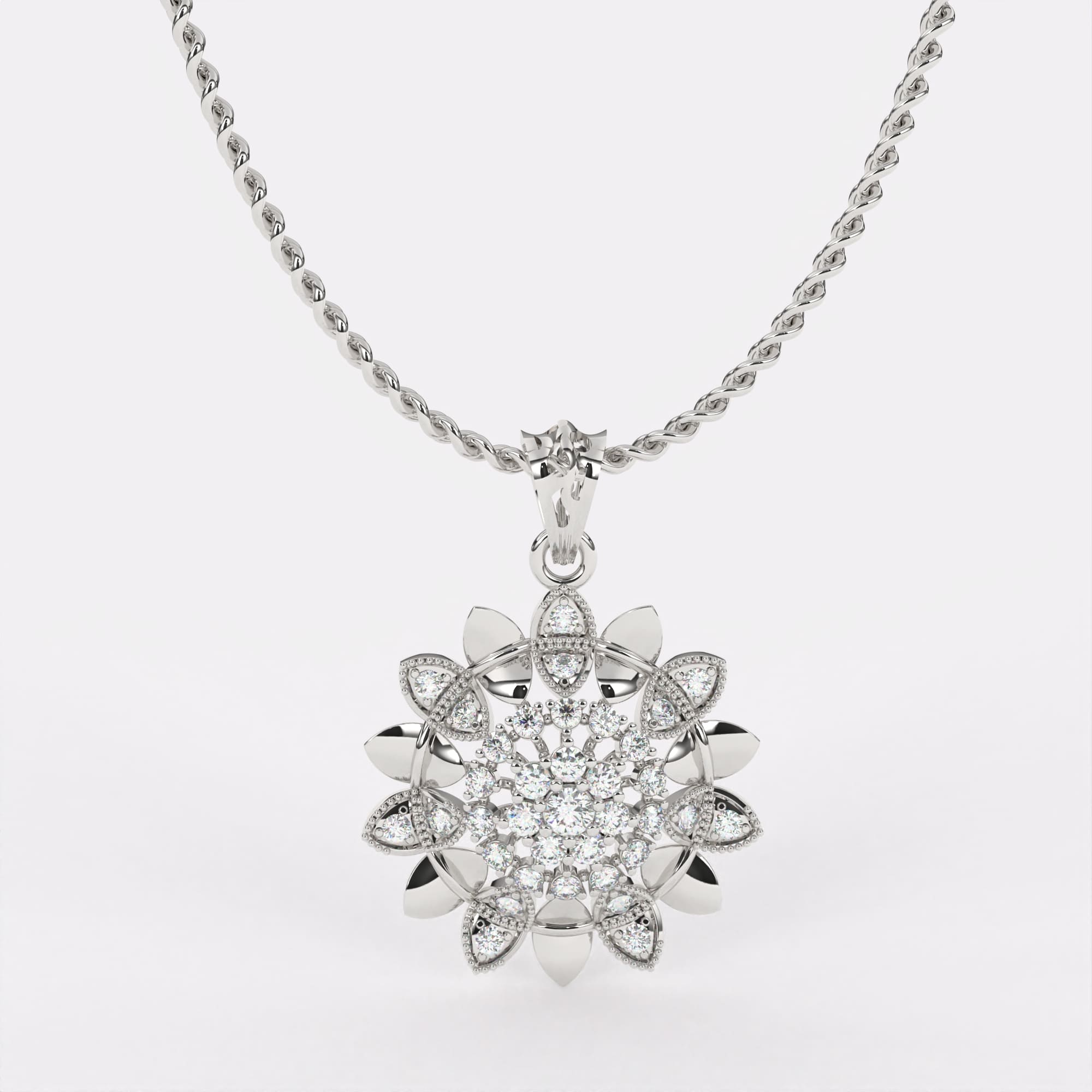 Divine Gleam Diamond pendant