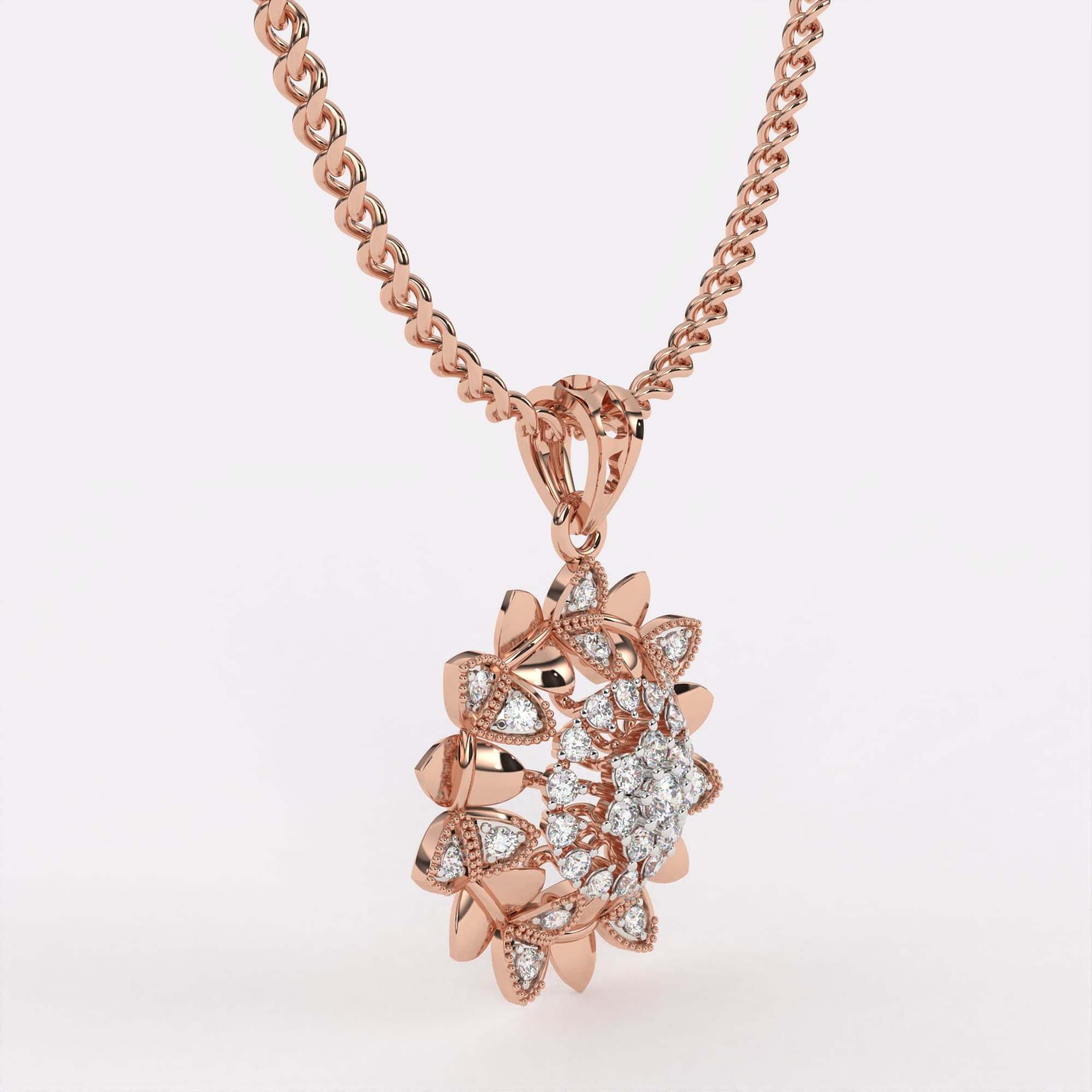 Divine Gleam Diamond pendant