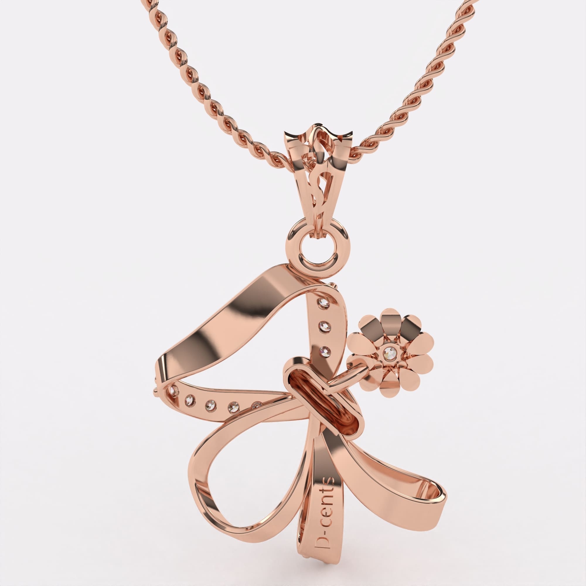 Luxe Solitaire Diamond Pendant