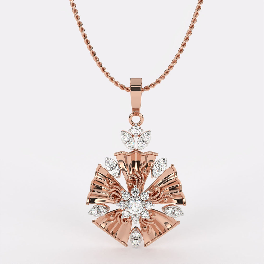 Ethereal Mist Diamond Pendant