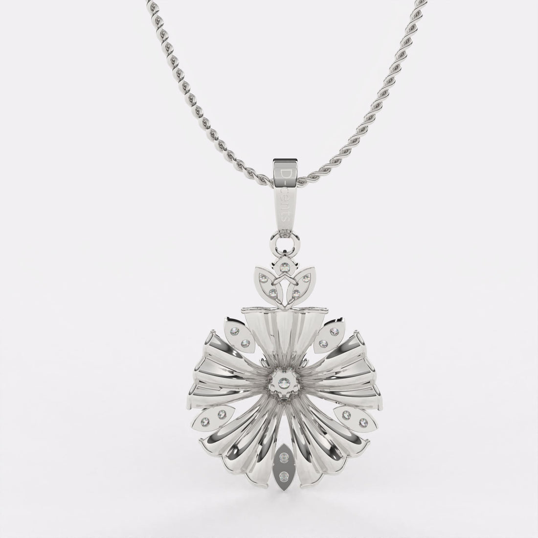 Ethereal Mist Diamond Pendant