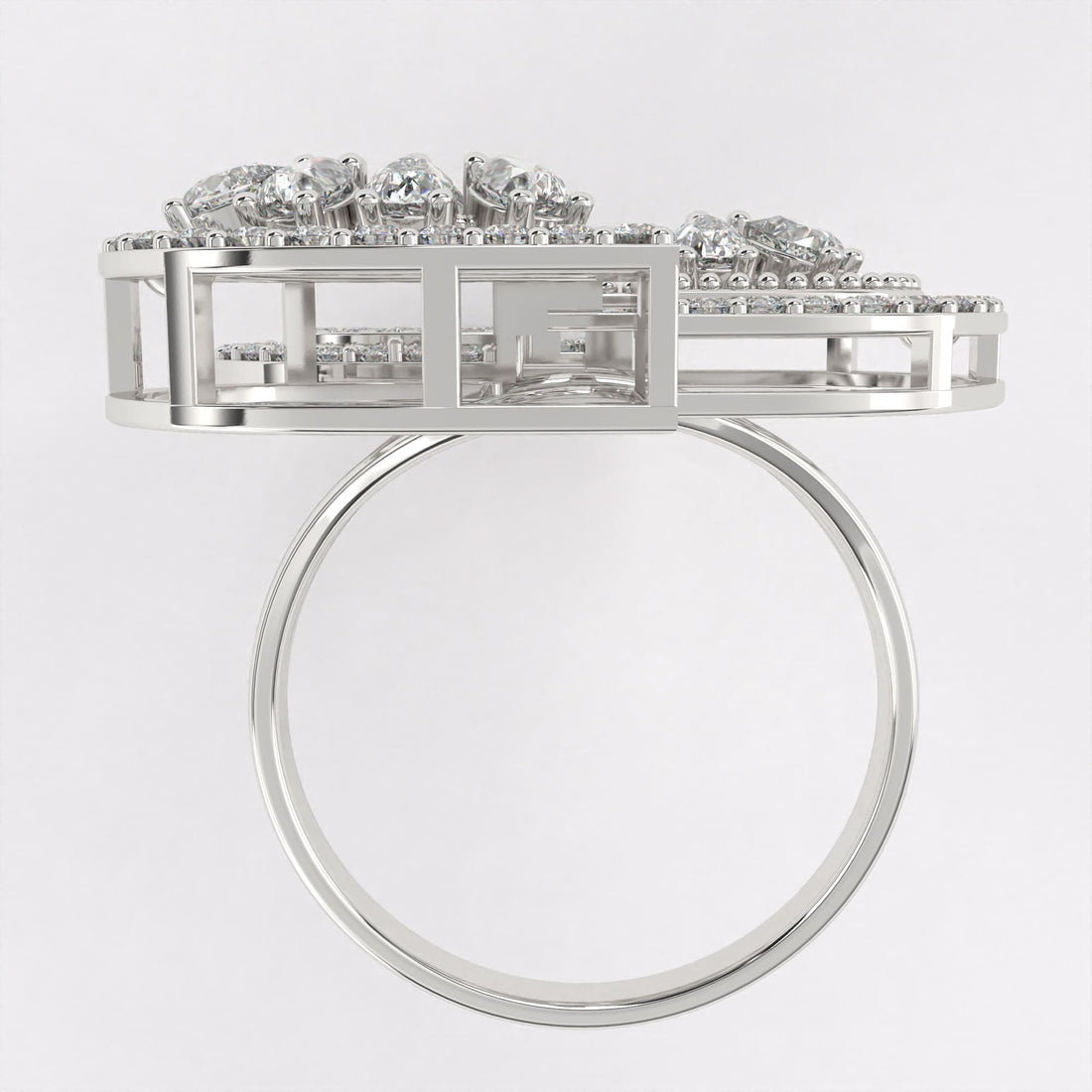 Trilogy Diamond ring