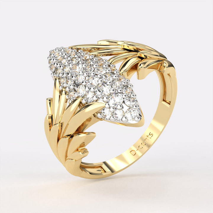 Shooting Marquise Diamond Ring