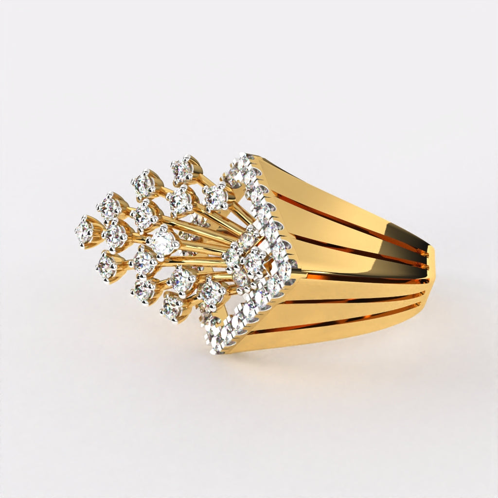 Botanical Diamond Ring