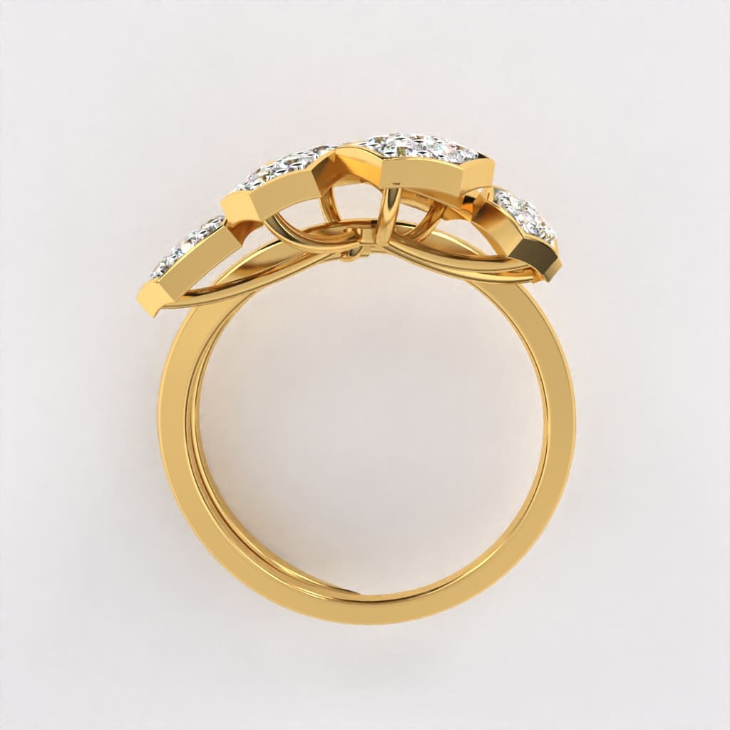 Valued Bloom Diamond Ring