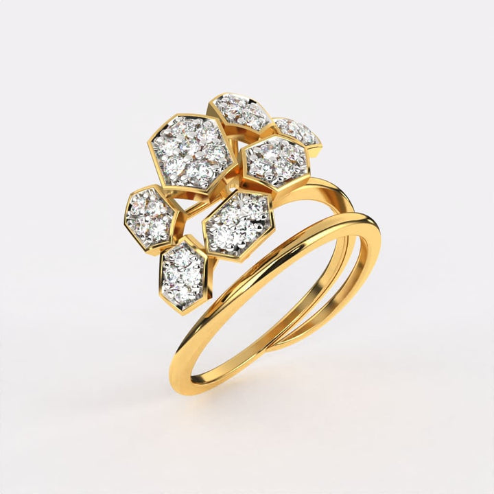 Valued Bloom Diamond Ring