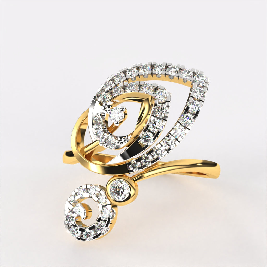 Amazing Beat Diamond Ring