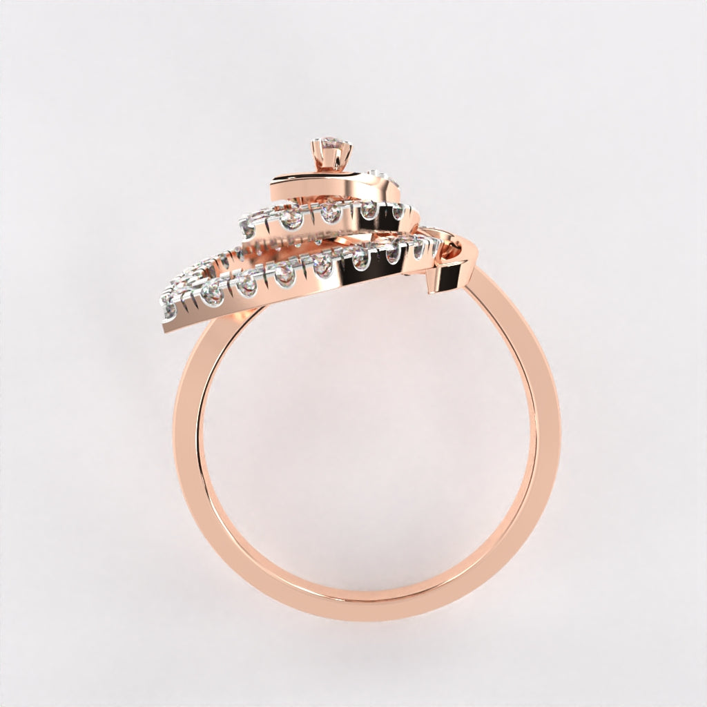 Amazing Beat Diamond Ring