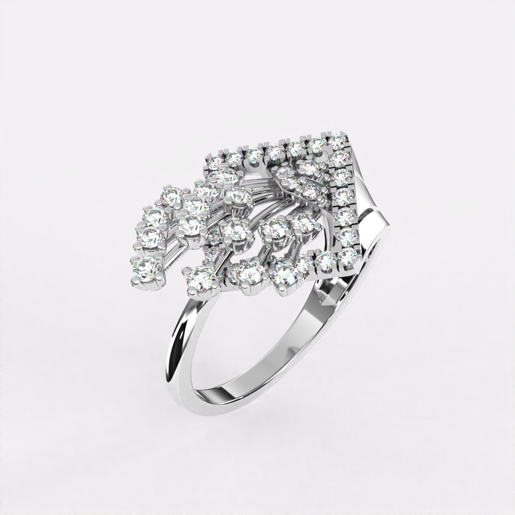 Botanical Diamond Ring