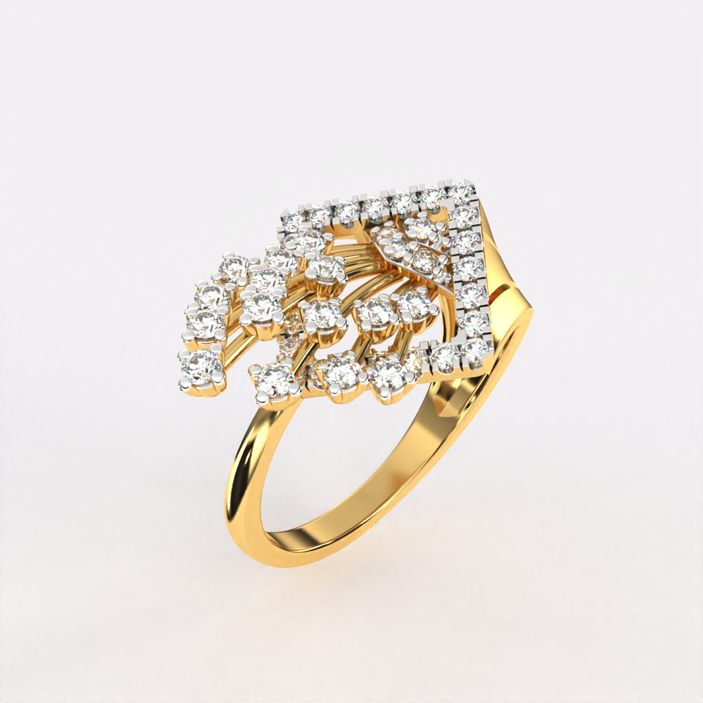 Botanical Diamond Ring