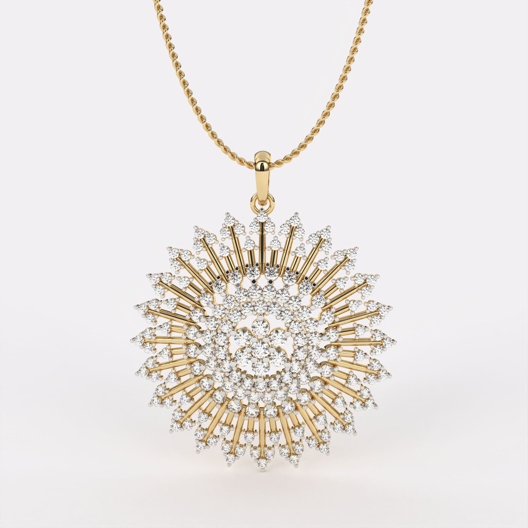 Hypnotic Diamond Pendant