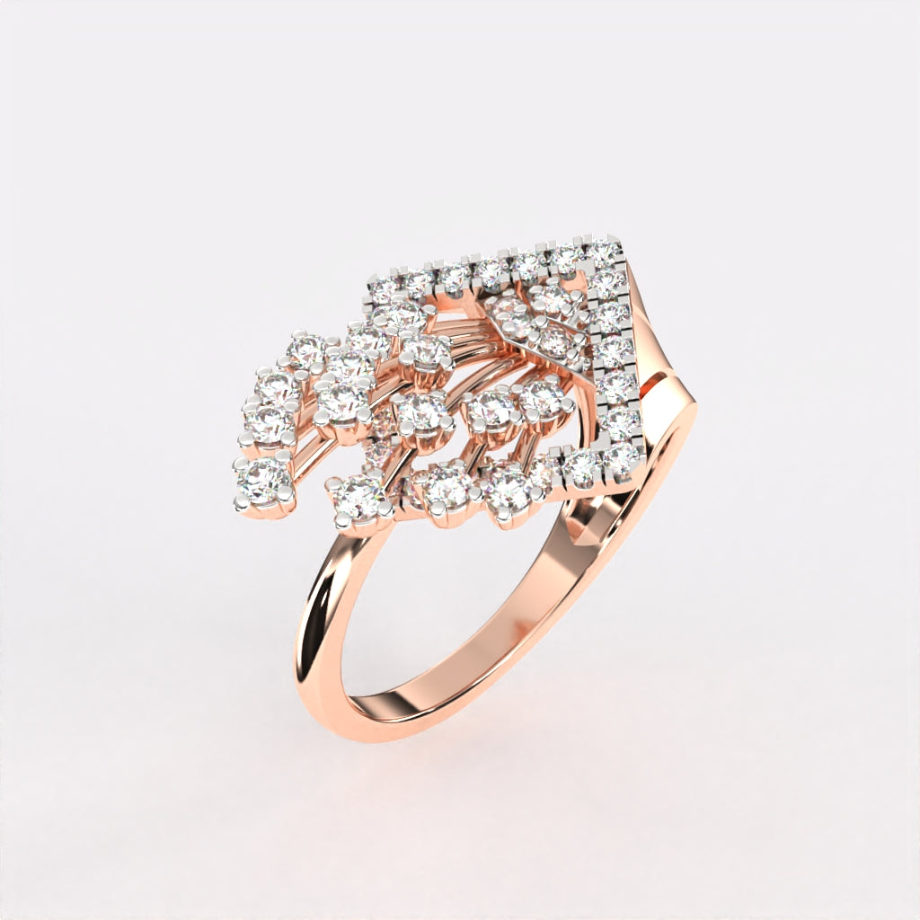 Botanical Diamond Ring